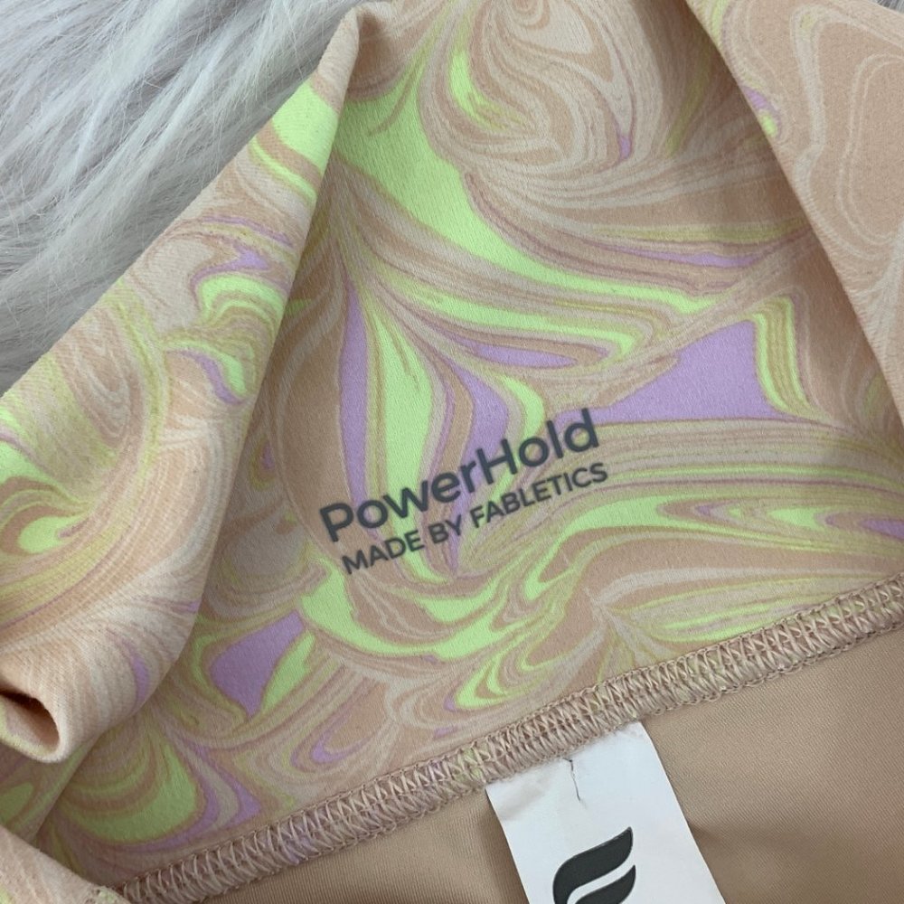 Fabletics Marble Define Power Hold Capri Sz S - Picture 4 of 12